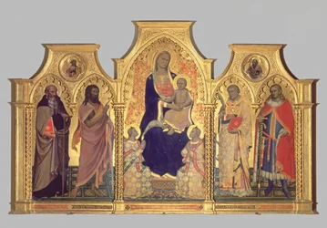 Madonna and Child with St. Anthony Abbot, St. John the Baptist, St. Lawrence and St. Julian